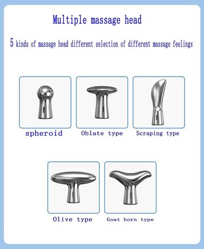 قلم الوخز بالابر من كوود، قلم تدليك بالنبض 5 في 1، قلم تدليك الكتروني قابل لاعادة الشحن بمنفذ USB، قلم تدليك الكتروني لتخفيف الالم in Kuwait