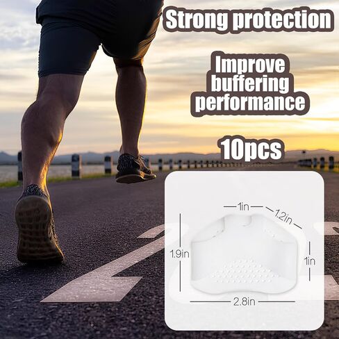 10 Pcs Foot Cushion for Ball of Feet, Metarsal Foot Pads for Women, Forefoot Pads for Women, Foot Pads Ball of Foot Pain in Kuwait