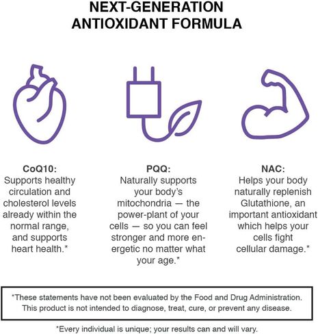 برينستون نيوترينتس™ VitaPulse™ مزيج فيتامين CoQ10، 30 قطعة in Kuwait