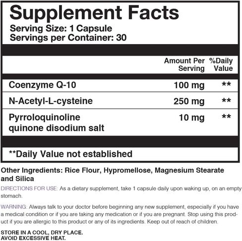 برينستون نيوترينتس™ VitaPulse™ مزيج فيتامين CoQ10، 30 قطعة in Kuwait