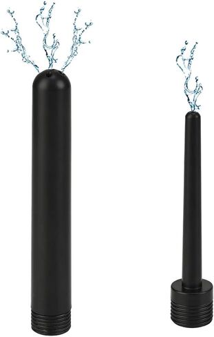 Travel Enema Shower Enema System Water Control Valve for Men and Women Portable Cleaning,Enema Nozzle Kit Colonic System Cleaner for Most Shower Systems ABS Black in Kuwait