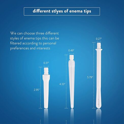 GNEGKLEAN Enema Kit Stainless Steel 1.5 Quart Capacity Bucket – 6.0ft Long Silicone Hose – 5pcs Reusable Tips – Controlled Water Flow – for Colon Detox Cleanse Enemas in Kuwait