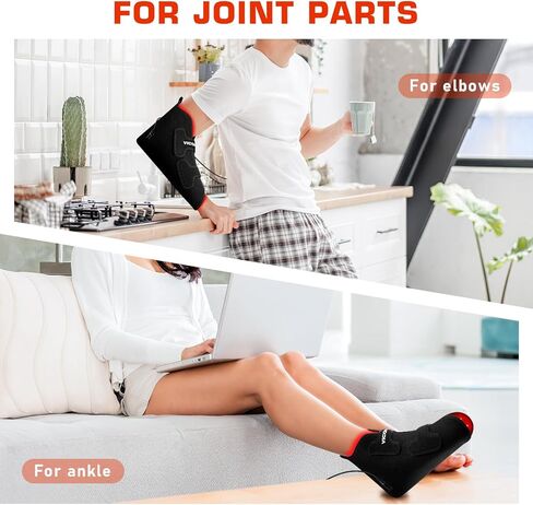 العلاج بالضوء الأحمر من فيكونور للأقدام - حذاء العلاج بالضوء بالأشعة تحت الحمراء يلتف أصابع القدم والكاحل in Kuwait