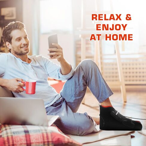 العلاج بالضوء الأحمر من فيكونور للأقدام - حذاء العلاج بالضوء بالأشعة تحت الحمراء يلتف أصابع القدم والكاحل in Kuwait