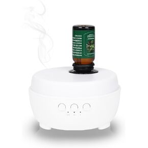 موزع روائح الزيوت العطرية بدون ماء من HAPPTWS - وضع رذاذ ثلاثي السرعات، مصابيح LED بـ 7 ألوان، تصميم قابل لإعادة الشحن، متوافق مع أنواع مختلفة من الزيوت العطرية - مناسب لغرف النوم وغرف المعيشة in Kuwait