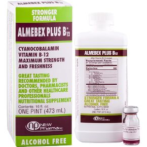 Almebex Plus B12 16 fl. oz by Newpharma INC in Saudi Arabia