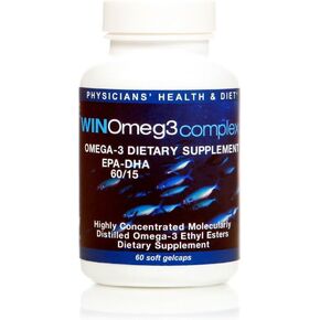 WINOmeg3complex 60/15 EPA - DHA Pharmaceutical-Grade Omega 3 (60 Count/30 Servings) 1080mg EPA in Saudi Arabia