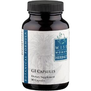 Wise Woman Herbals – GI Capsules – 90 Capsules - All-Natural Supplement for Digestion Support, Promotes Healthy Intestinal Function, Gastrointestinal Health Aid in Kuwait