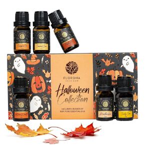 Florona Halloween Premium Quality Fragrance Oil Gift Set of 6-1 fl oz (10 ml x 6) in Kuwait