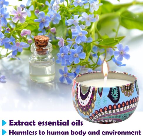 EUPNHY 16 Pack Scented Candles Gift Set 2.5oz Strong Fragrance Aromatherapy Candle Set Soy Wax Decorative Candles for Home Scented Bath and Body Works Candles Relaxation Gifts for Women. in Kuwait