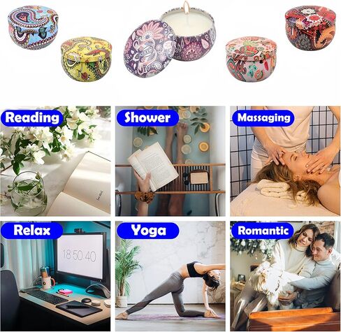 EUPNHY 16 Pack Scented Candles Gift Set 2.5oz Strong Fragrance Aromatherapy Candle Set Soy Wax Decorative Candles for Home Scented Bath and Body Works Candles Relaxation Gifts for Women. in Kuwait