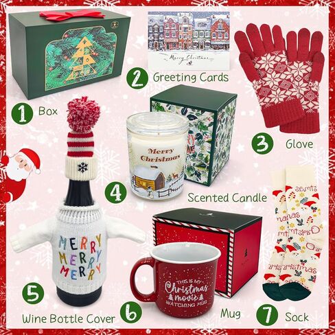 هدايا عيد الميلاد bvhdia للنساء، هدايا مضحكة لتزيين عيد الميلاد، هدايا عيد الشكر الفريدة لعيد الميلاد للآباء والزوجة والأسرة والأصدقاء in Kuwait