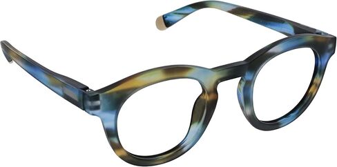 Peepers by PeeperSpecs Women's Stardust Round Blue Light Blocking Reading Glasses in Kuwait