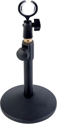 هووجا حامل للعلاج بالضوء الاحمر، ارتفاع قابل للتعديل من 10 الى 15 انش، حامل ميكروفون متعدد الاغراض بدون استخدام اليدين. قاعدة مضادة للانزلاق، متوافقة مع HG24 رائعة للاستخدام المنزلي والمكتب والصالون in Kuwait