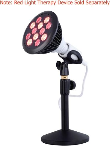 هووجا حامل للعلاج بالضوء الاحمر، ارتفاع قابل للتعديل من 10 الى 15 انش، حامل ميكروفون متعدد الاغراض بدون استخدام اليدين. قاعدة مضادة للانزلاق، متوافقة مع HG24 رائعة للاستخدام المنزلي والمكتب والصالون in Kuwait