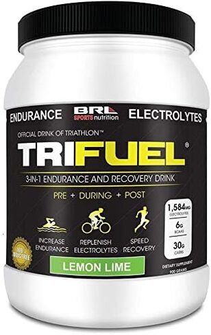 TriFuel - التحمل والتعافي 3 في 1، الترطيب، BCAA، مشروب معزز بالكهرباء (التوت البري)... in Saudi Arabia