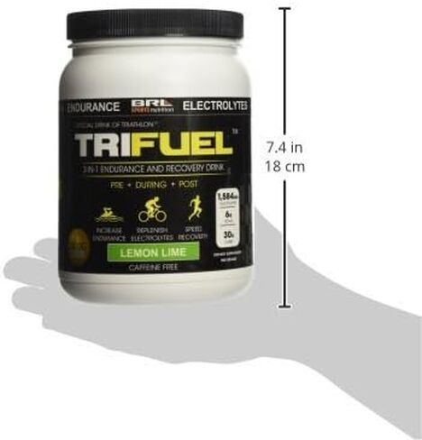 TriFuel - التحمل والتعافي 3 في 1، الترطيب، BCAA، مشروب معزز بالكهرباء (التوت البري)... in Saudi Arabia