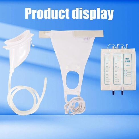 مبولة يمكن ارتداؤها للرجال، ملخصات سلس البول للبالغين، حقيبة التحكم في سلس البول، قسطرة خارجية للرجال، كيس بول سيليكون قابل لإعادة الاستخدام، أكياس قسطرة البول مع قسطرة البول in Kuwait