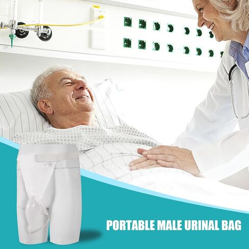مبولة يمكن ارتداؤها للرجال، ملخصات سلس البول للبالغين، حقيبة التحكم في سلس البول، قسطرة خارجية للرجال، كيس بول سيليكون قابل لإعادة الاستخدام، أكياس قسطرة البول مع قسطرة البول in Kuwait