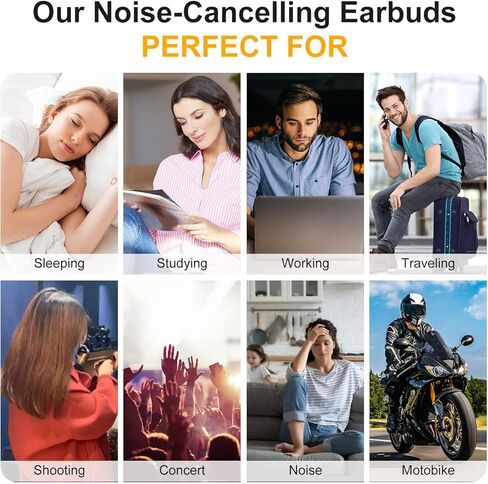 سدادات أذن لإلغاء الضوضاء أثناء النوم، سدادات أذن من السيليكون الناعم قابلة لإعادة الاستخدام لتقليل الضوضاء، حماية السمع قابلة للغسل للعمل، السفر، الحفلات الموسيقية، الدراجات النارية، الشخير أثناء النوم، أسود in Kuwait
