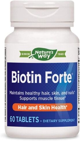Nature's Way، بيوتين فورت، 5 ملغ، أقراص، 60 قرصًا in Saudi Arabia