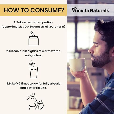 600 ملغ من راتنج شيلاجيت عضوي من الهيمالايا النقي - درجة ذهبية 100% شيلاجيت نقي مع حمض الفولفيك و85+ من المعادن النزرة لتعزيز الطاقة والتركيز والتمثيل الغذائي ودعم المناعة، 30 جرامًا in Kuwait