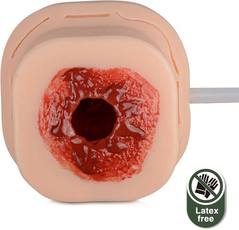 MedEduQuest Gunshot Wound Packing Trainer kit, Stop The Bleed Training Kit, Bleed Control Kit for Medical Classes - Carrying Case in Saudi Arabia