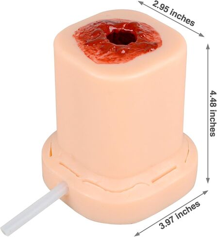 MedEduQuest Gunshot Wound Packing Trainer kit, Stop The Bleed Training Kit, Bleed Control Kit for Medical Classes - Carrying Case in Saudi Arabia