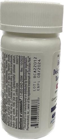 Bisacodyl 5mg Delayed Release Tablet USP -Pink, 100ct, Stimulant Laxative by Apnar Pharma in Saudi Arabia