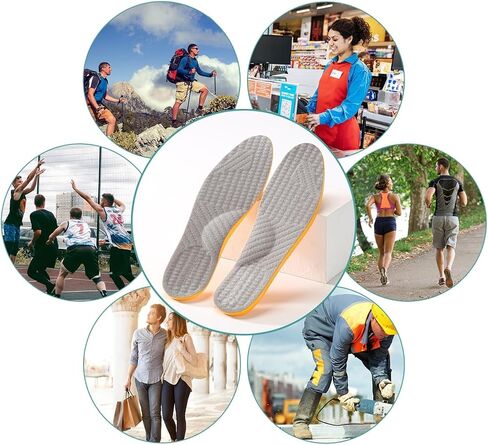 Corrective Over Supination Shoe Inserts,Women and Men High Arch Support, Heel Wedge Orthotic Inserts for Foot Alignment,Bow Legs,Flat Feet,O/X Leg,Knock-Knees (Size : 43-44) in Saudi Arabia