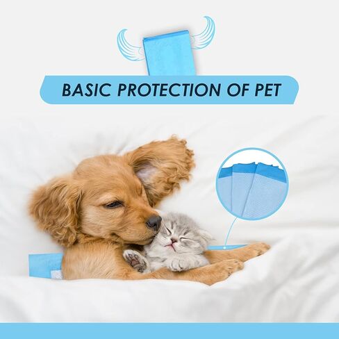 عبوة من 100 قطعة من وسادات السرير/البطانات/بطانات السرير المقاومة للتسرب للاستعمال مرة واحدة - مثالية لسلس البول لدى البالغين، ووسادات تبول الجراء، 4 طبقات من الحماية القصوى والامتصاص - وسادات Chux مقاس 23x36 in Kuwait