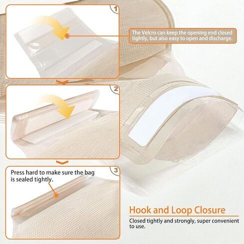 15+6 قطع من اكياس فغر القولون، لوازم فغر القولون، كيس فغر من قطعة واحدة قابل للتصريف للعناية بفغر اللفائف، مقصوصة لتناسب in Kuwait