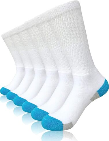 جوارب طاقم رياضية لمرضى السكري غير ملزمة ماصة للرطوبة وسادة اللباس جوارب | السفر جوارب غير رسمية 3 أزواج ... in Kuwait