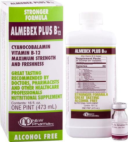 Almebex Plus B12 16 fl. oz by Newpharma INC in Saudi Arabia