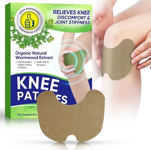 Knee Patches for Păin Relief, 24 PCS Heat Patches for Knee Relief - Relieves Discomfort for Knee, Back, Neck & Shoulder - Powerful & Fast in Kuwait