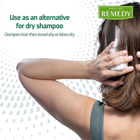 منظف ​​رغوي طبي بدون شطف من ميدلاين ريميدي، رائحة الفانيليا (4 أونصة سائلة)، شامبو بدون شطف ومنظف للجسم للبشرة الحساسة، مرطب، خالي من البارابين والكبريتات، للوجه والجسم والشعر، لجميع الأعمار in Kuwait