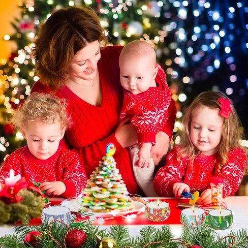 الشموع المعطرة عيد الميلاد مجموعات 8 حزمة الشموع العطرية للمنزل المعطرة هدايا عيد الميلاد هدايا عيد الميلاد أفضل الهدايا للأصدقاء - 2.5 أوقية شمع الصويا الطبيعي السفر القصدير جرة in Saudi Arabia