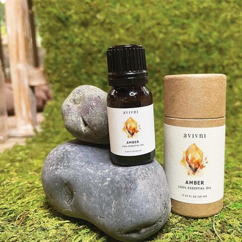 زيت الباتشولي العطري من أفيفني - نقي وطبيعي 100%، عضوي، غير مخفف للعلاج العطري والبشرة والشعر وموزع الروائح (0.33 أونصة - 10 مل)... in Kuwait