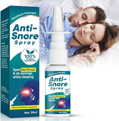أجهزة مكافحة الشخير، رذاذ عشبي طبيعي مضاد للشخير، يساعد بشكل فعال على تقليل الشخير أثناء النوم، حل للشخير لتحسين راحة التنفس in Kuwait