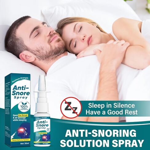 أجهزة مكافحة الشخير، رذاذ عشبي طبيعي مضاد للشخير، يساعد بشكل فعال على تقليل الشخير أثناء النوم، حل للشخير لتحسين راحة التنفس in Kuwait