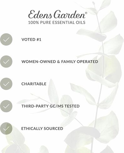 ايدينز جاردين مجموعة من 3 زيوت عطرية نقية 100% من جود مود (للتوزيع والاستخدام العلاجي)، 10 مل in Kuwait