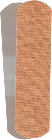 200 Fabric Flexible Adhesive Bandage Strips - 3" x 3/4" Breathable Bandages with Non-Stick Pad - Latex Free for First Aid Kit Wound Care and Protection (2 Packs of 100) in Kuwait