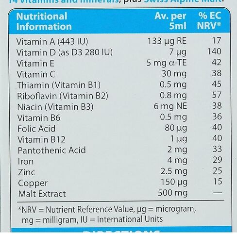 Vitabiotics Wellbaby Multi-Vitamin Liquid - Immune System Multivitamin for Infants and Babies Ages 6 Months to 4 Years - 150mL in Saudi Arabia