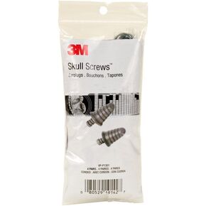 3M Skull Screws Corded Earplugs in Small Pack VP-P1301, 4 Pair/Pack in Kuwait