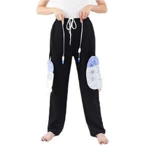 Catheter Leg Bag Pants, Holds (2) 2000ml Leg Bags for Nephrostomy, Foley, Suprapubic & Biliary Catheters in Kuwait