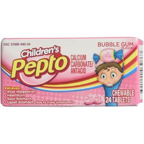 أقراص بيبتو القابلة للمضغ للأطفال - 24 قيراط in Kuwait