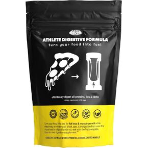 Gains in Bulk, Athlete Digestive Formula, Digestive Enzymes and Probiotics (90 Count) 8 Strains of live probiotics, 16 different plant enzymes. Patented Stabilized Probiotics in Kuwait
