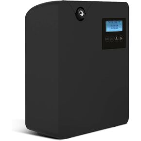 Scent Air Machine for Home, Bluetooth & WiFi Smart Scent Air Machine with Nebulizing Tech, 300ML Silent & Waterless Essential Oil Diffuser Cover up to 1500 Sq Ft for Large Room, Office(Black)