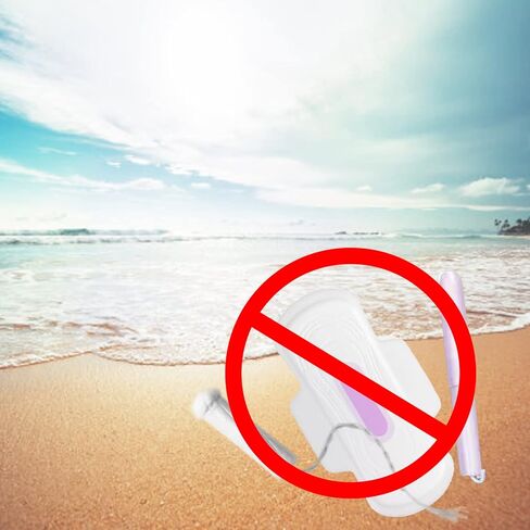 أكياس التخلص من الدورة الشهرية، 200 عبوة من أكياس التخلص من المناديل الأنثوية، سميكة مقاومة للتسرب، شرائط ذاتية اللصق تغلق الرائحة، أكياس التخلص الصحية النسائية الوردية تخفي السدادات القطنية، والسدادات القطنية، ومناشف سلس البول in Kuwait