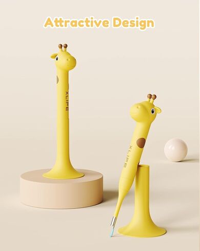 Xlife Ear Wax Removal Tool, Wireless Ear Otoscope with 6 LED Lights, Ear Cleaner with Blue Kids Electric Toothbrush, Earwax Remover for Kids, Ear Camera with 360-Degree Gyroscope for Smart Phones in Kuwait